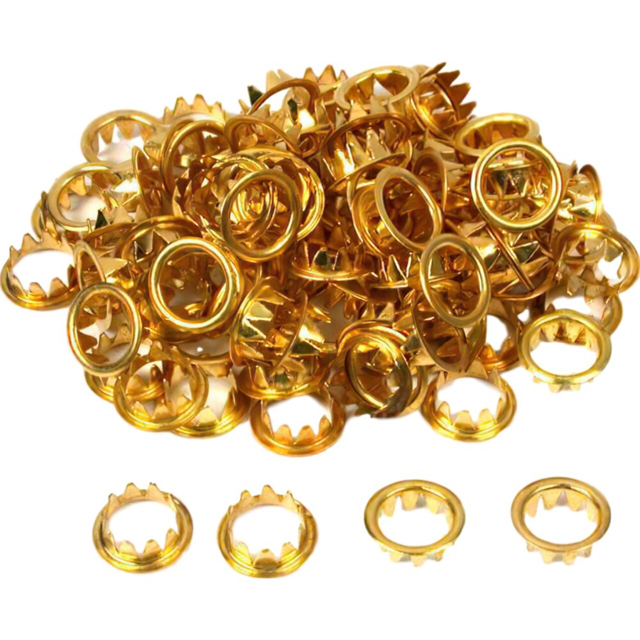 100pc Brass Dial Key Hole Grommets Replacement for Grandfather Clock Parts 12mm